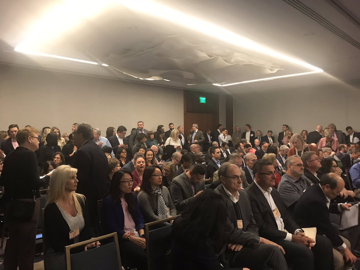 And if you thought the Climate Change panel was packed, hoo boy, just you wait for the inaugural meeting of the Cannabis Insurance Working Group. San Francisco knows what it’s interested in! #NAICSF