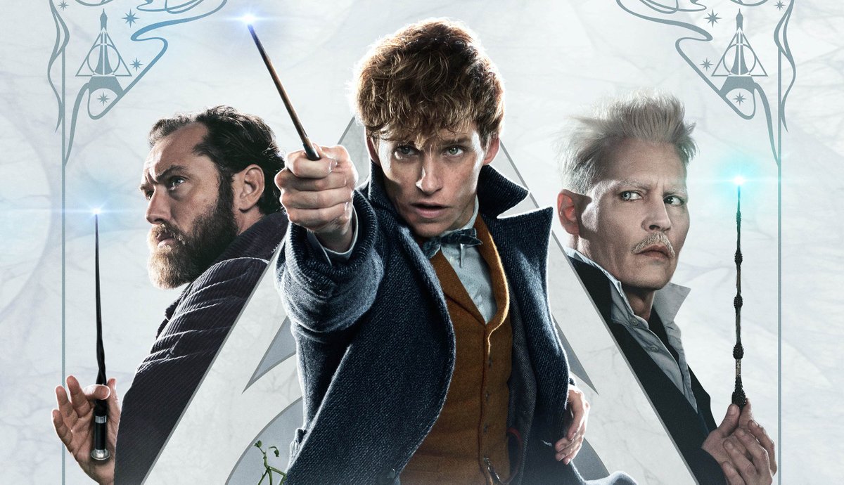 Gringotts's tweet photo. Hoy se estrena mundialmente en cines "Animales fantásticos: Los crímenes de Grindelwald". RT si estás deseando ir a verla. https://t.co/eLtCTMGvw4