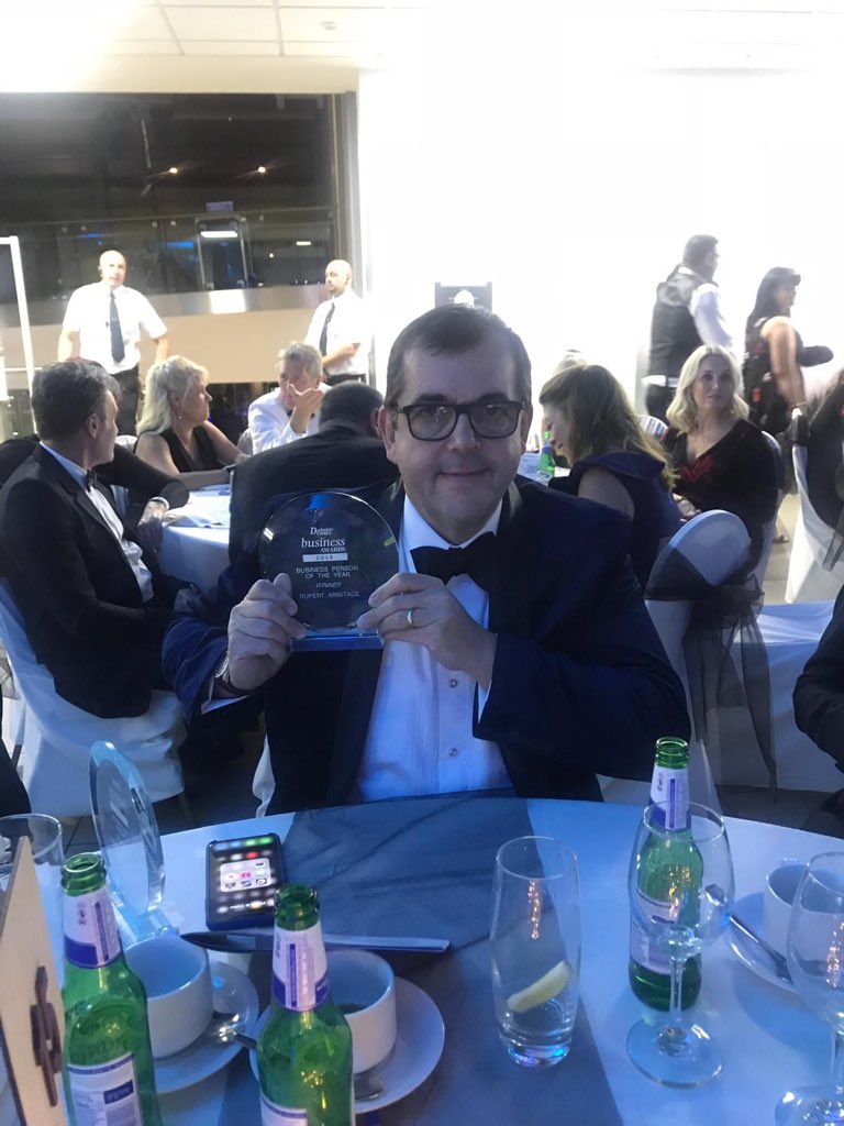 AutoWindscreens's tweet photo. Delighted to announce that @MrRupertA  is the @D_Times #Businesspersonoftheyear 🤩 https://t.co/0sQwtSB7b8