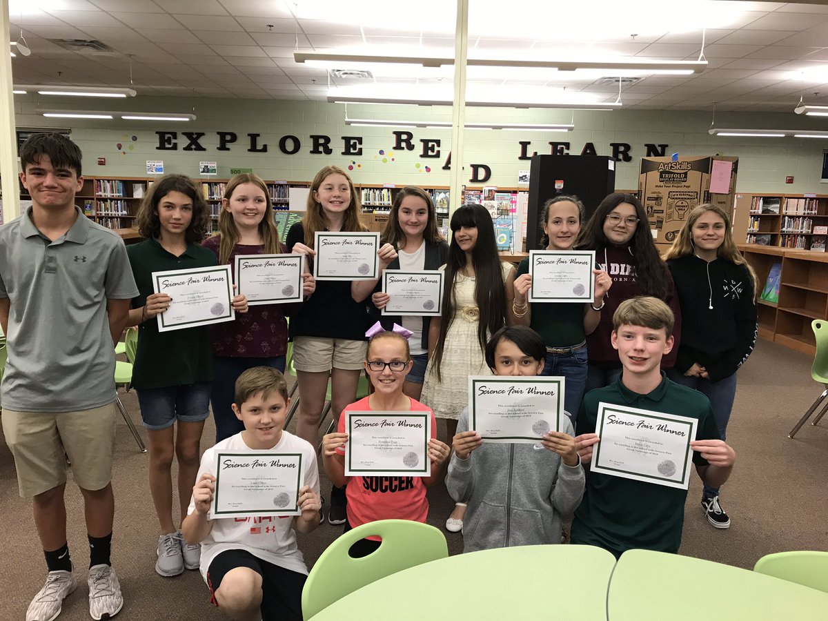 Congrats to the <a href="/RSMSGATORS/">River Springs MS</a> who advanced to <a href="/TomokaRegional/">TomokaRegional</a> fair in January!