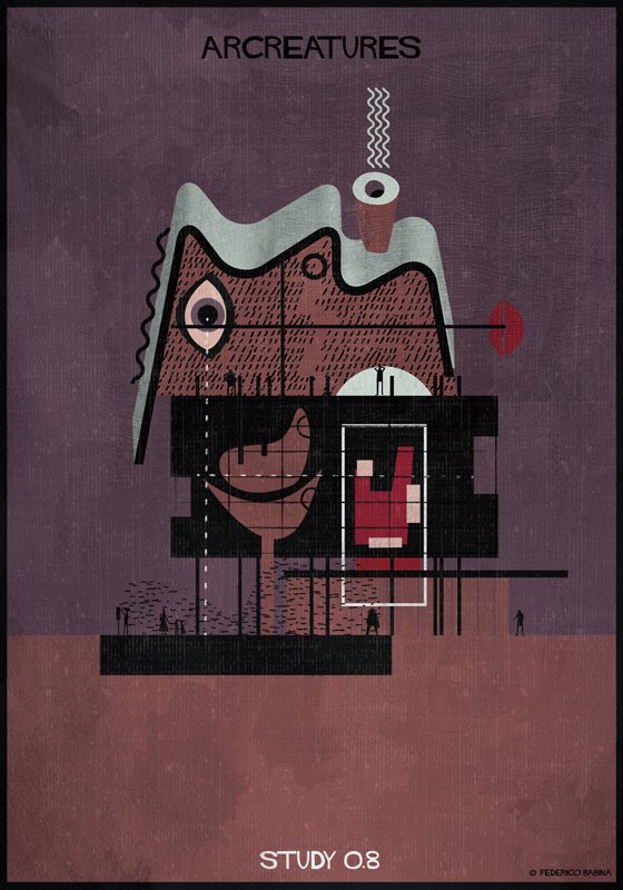 fbabina's tweet photo. ARCREATURES /Architectural creatures
#federicobabina #arcreatures @fbabina https://t.co/WgNi4Afi7q