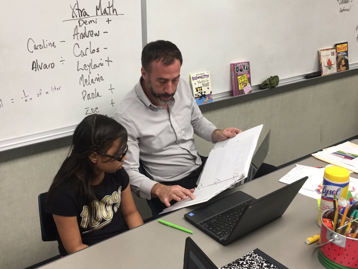 MEchiverri's tweet photo. To ensure students are meeting their WIGS (Wildly Important Goals) teachers and students conference frequently to review student goals, progress on these goals, and next steps! As a result, our student growth has been phenomenal! Way to go Tigers! #greathappenshere https://t.co/ZNtW45W7mE