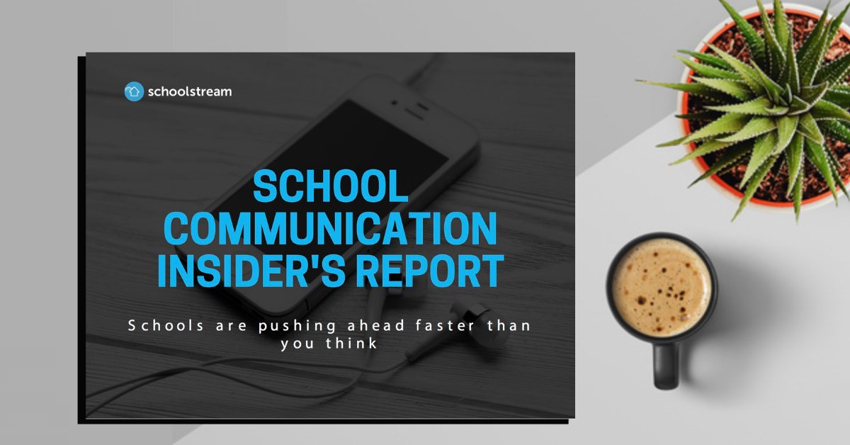 schoolstreamapp's tweet photo. If you’ve ever wondered how other schools are communicating with their parents and if there’s anything you can do to make your life easier, then this report is for you https://t.co/iUCGNhrTuh #schoolcommunication #parentengagement #reliablecommunication #principal #schooladmin https://t.co/I1HkUHAWns