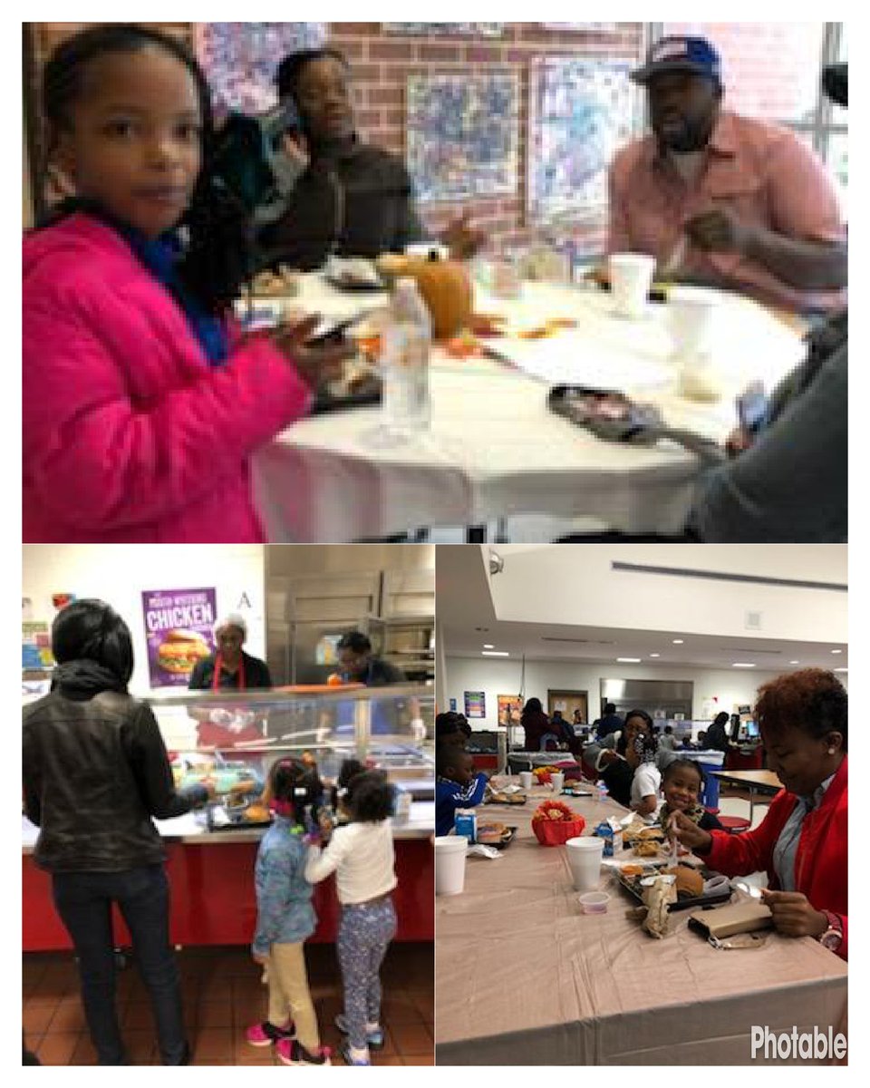 We are thankful for our parents and community leaders for joining us today at our Thanksgiving Luncheon!  #TigerPride2018