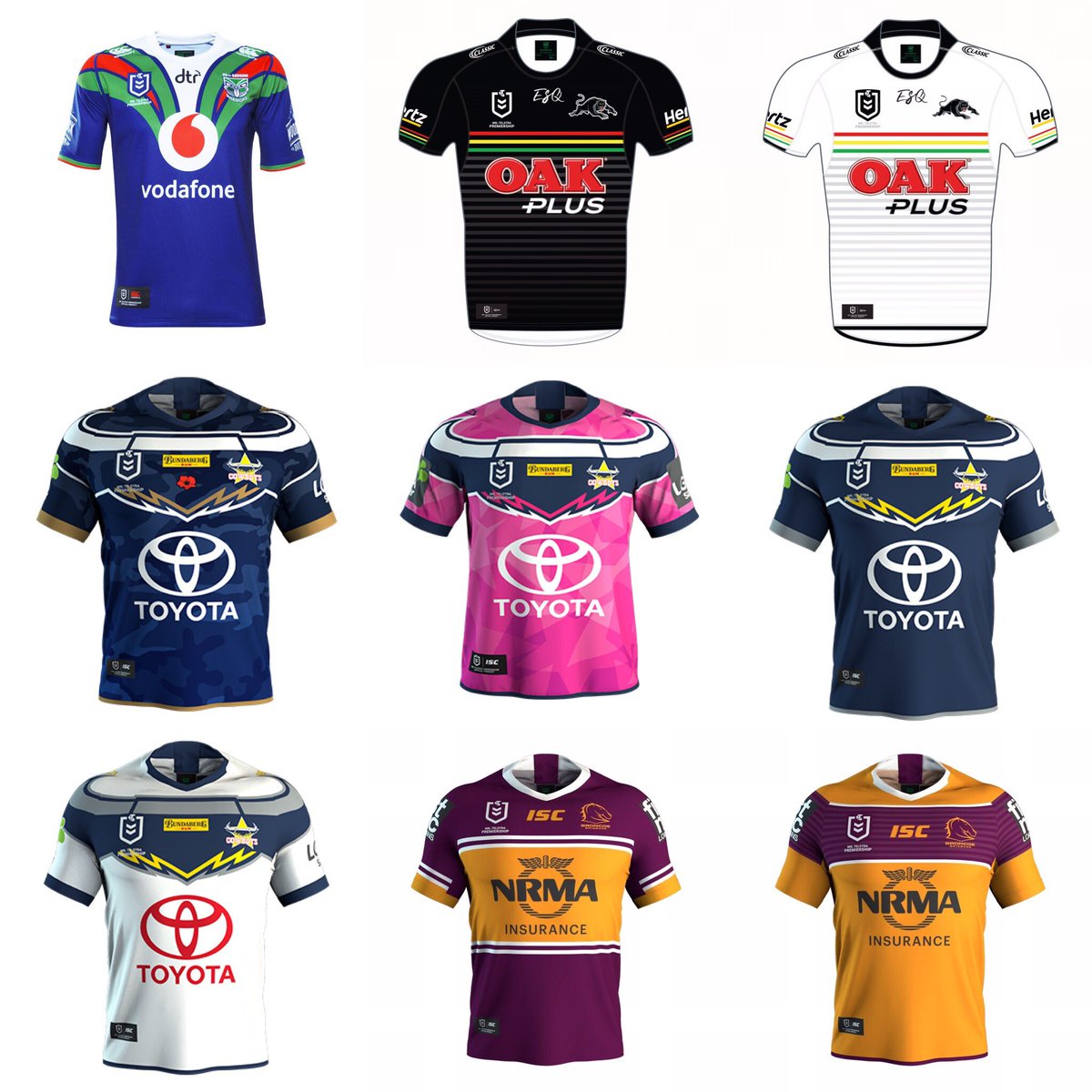 2019 nrl jerseys
