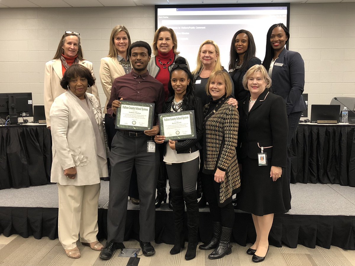 FultonCountySchools (@fultoncoschools) on Twitter photo FCS Communications Team members Rachel Hardy & Anthony Hudson are recognized at the Board Meeting for winning seven GSPRA Awards. FCS Communications Team members Rachel Hardy & Anthony Hudson are recognized at the Board Meeting for winning seven GSPRA Awards.