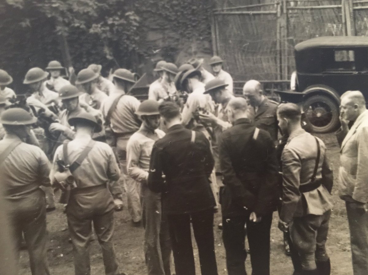 AmyPeacockQC's tweet photo. After 2 years on my book about my grandad, I am 95% ok with my chapter on Shanghai 1937.
Oh how it lulls me in but I gotta move on!
@since1775 @tracycrow1 @donbrownbooks @pollin8r @IntdznrHeatherB
#amwriting #ChinaMarines #Epic #Nonfiction #History #WW2 #LessonsInHistory https://t.co/mdKNlbj5DE