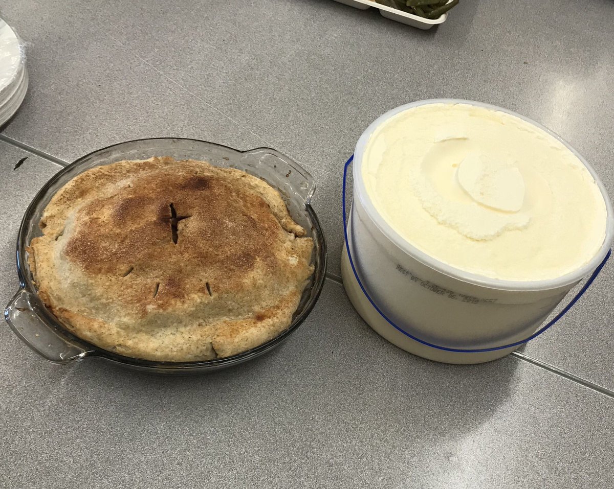 MrsCooperHDMS's tweet photo. I had a wonderful family lunch with my advisory today! We played, which family member are you? Some of the answers included: grumpy uncle, random stranger, brutally honest cousin, and family 🐶who eats scraps off the floor. #HDMSPride #applepie https://t.co/u4X7mygx67