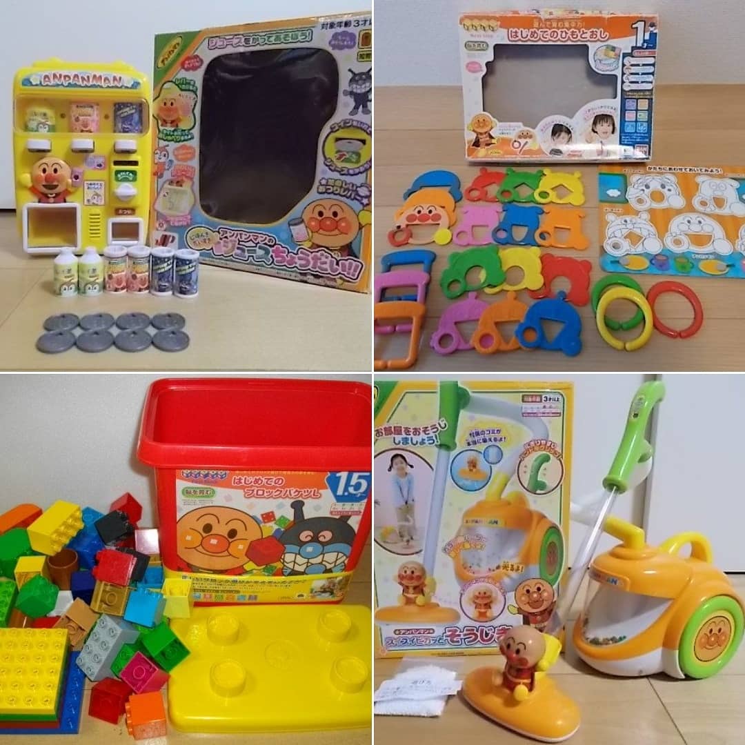 ベビー用品ぴよこ 人気の アンパンマンおもちゃ 続々入荷中 子供達が大好きなアンパンマンのおもちゃは 知育を考えた物が多いのは とっても嬉しいですね 楽しく遊びながら 指先を動かす 想像力をふくらます 体をつかうなどいいですね