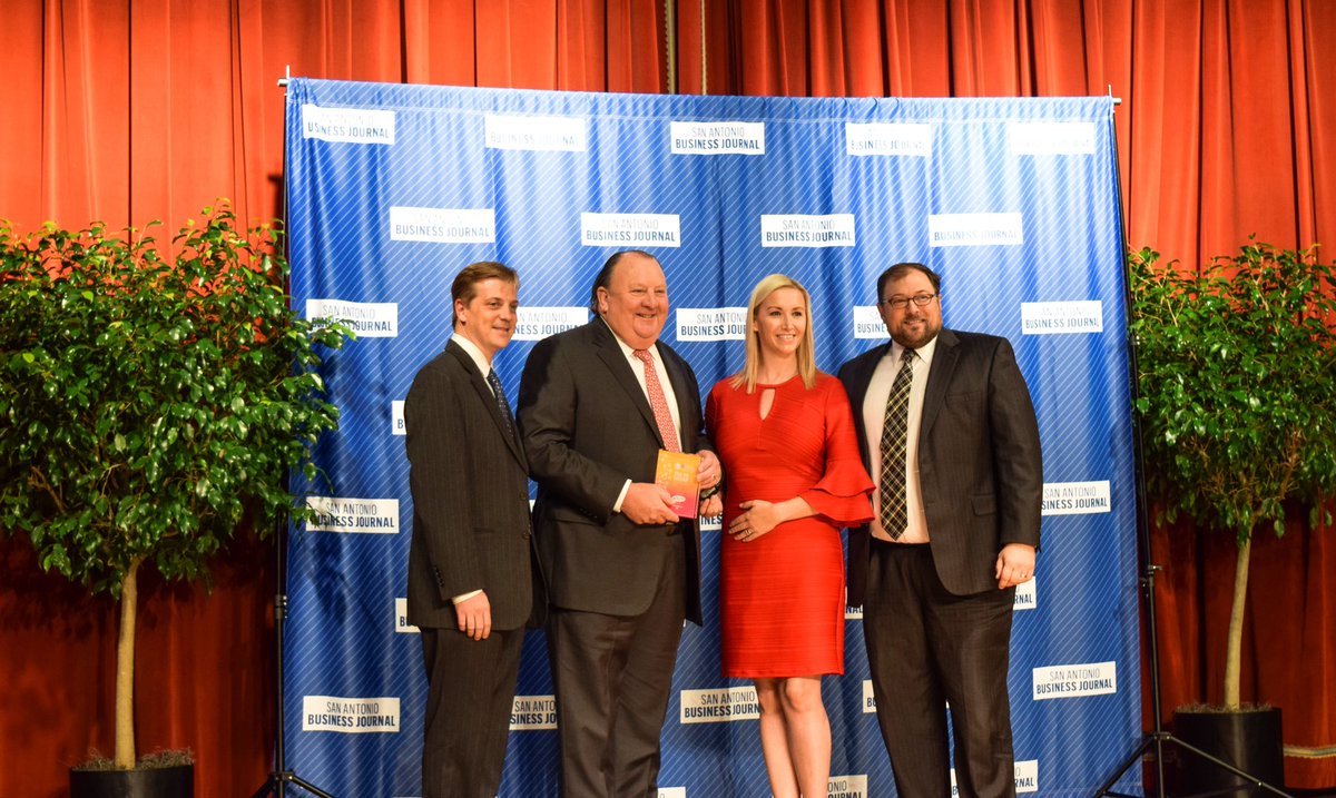 TheRKGroup's tweet photo. It's #NationalPhilanthropyDay &amp; we're extremely humbled to have been selected as one of the winners of the @SABizJournal Corporate Philanthropy Awards for the large business category, alongside @CPSEnergy, @Rackspace and @Andeavor this afternoon.

https://t.co/sxYcMi4zJT

#CSR https://t.co/MtrsYF4vUK