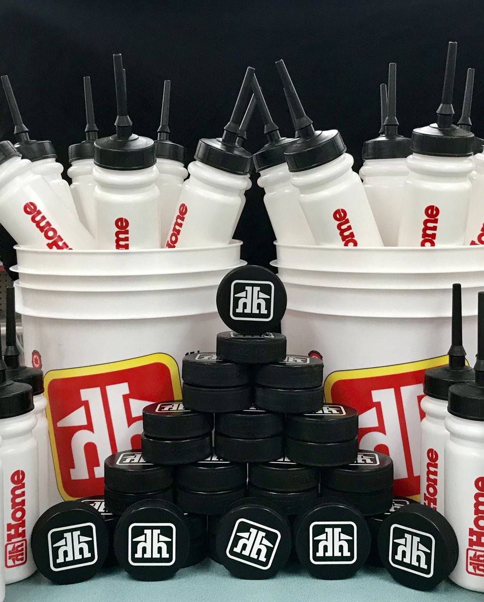 Thanks to Wilson’s Home Hardware Building Centre we’re ready for weekend 2 of our 2018 Fall Classic Tournament. Wilsons generously donated all the MVP pucks, water bottles &amp; the practice pucks. They continue to be a proud supported of minor hockey in our community. <a href="/homehardware/">homehardware</a>