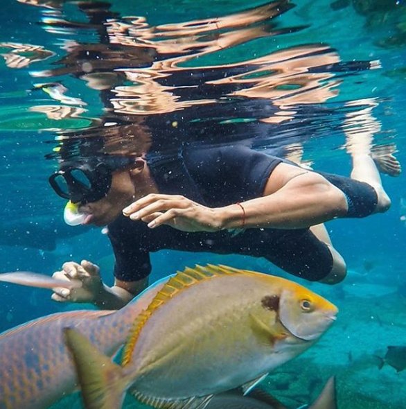 SA_italia's tweet photo. Esplora la nostra laguna da snorkel e vieni faccia a faccia con creature incredibili all'Isola degli Incontri per animali di mare di uShaka. 
(📷: @explore4knowledge) #Regram #uShaka #SnorkelLagoon #UnlimitedFun #Explore

https://t.co/CSgbB6fpYD https://t.co/t7GnvATN88