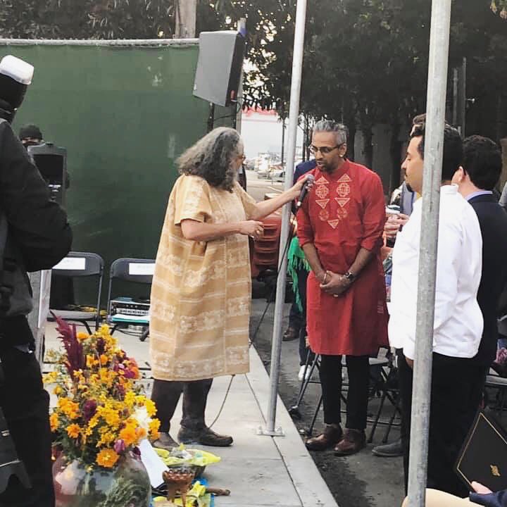 ChiragB87's tweet photo. Grateful and honored to be in ceremony to bless the site of 81 future affordable family units in the Mission.
1950 is next, and then the Marvel.
@MissionHousing #AffordableHousing #LosSuenosDelPueblo #BuildTheMarvel https://t.co/GBR4xS8n0d