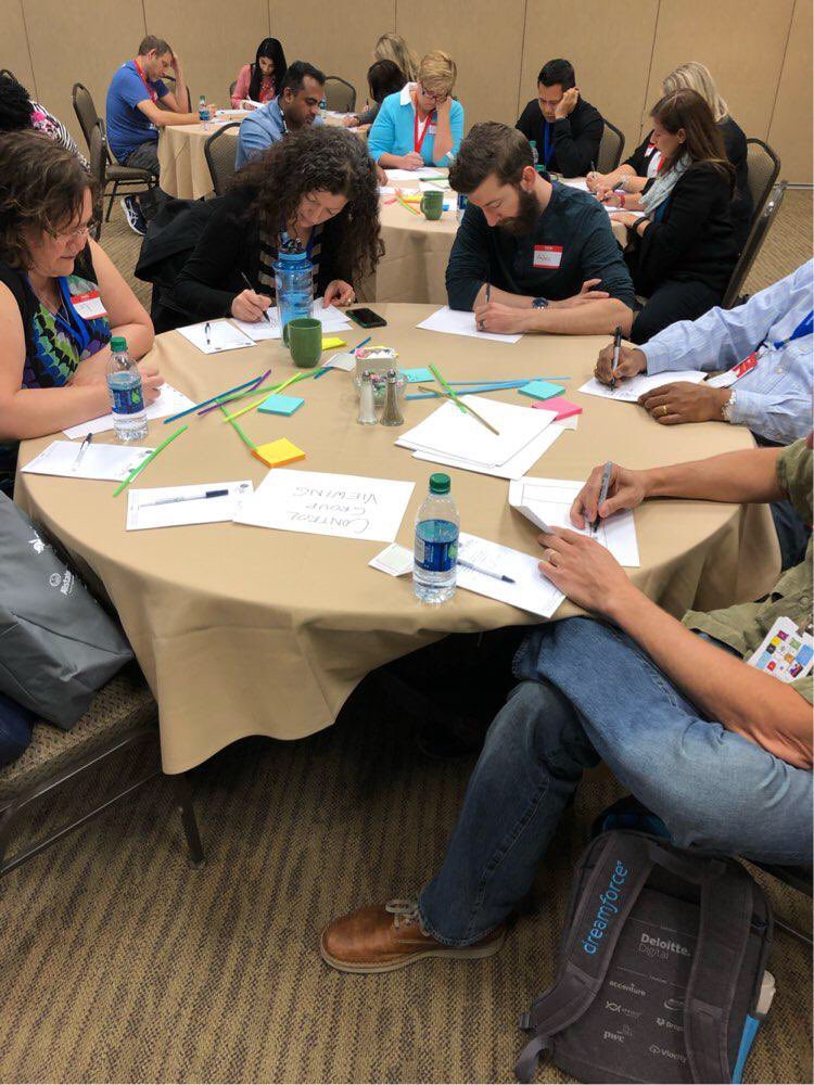 sarah_gagnonPMP's tweet image. Rapid sketching for a proposed new feature in Netflix. #AgileAZ