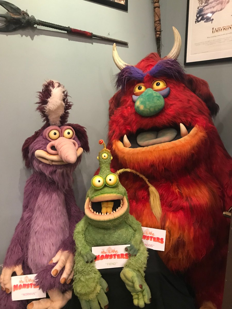 TBT Some of our team met with the amazing people at @hensoncompany in their  magical Creature Shop. We discussed how we might collaborate on educational  exhibits, creative workshops, etc. What ideas do