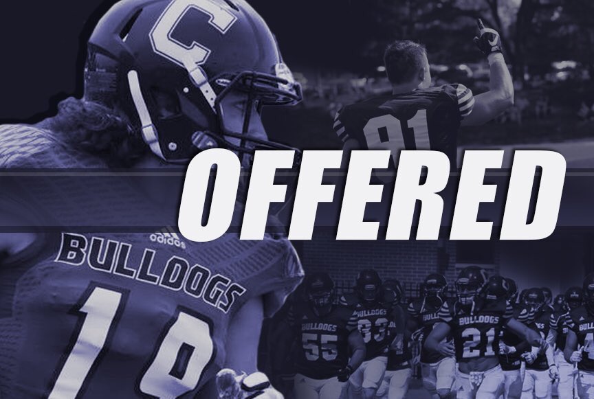 Seth_prestage2's tweet photo. I want to say thank you to DC Coach Osten @CorbyOsten and Head Coach Daberkow @PatrickDaberkow with @CUNE @CUNEFootball @cunebulldogs for the Offer. Thank you for Believing‼️ I am feeling very Honored &amp; Blessed‼️🙏‼️#RingTheBell #GoHigher #Godisgood https://t.co/ezjEMqcSRf