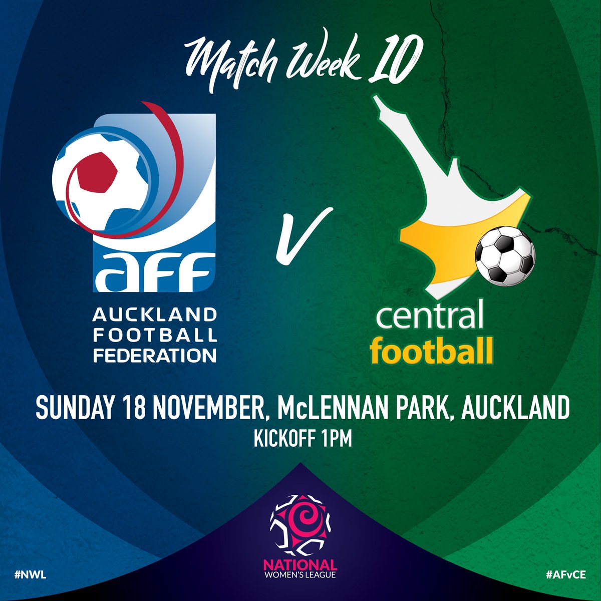 centralf00tball's tweet photo. Our Central ladies continue their road stint as they venture up north to take on a highly skilled and professional @AuckFootballFed outfit! Can Central bounce back or will Auckland continue on their charge towards a NWL final? #NWL #WhereFootballFernsAreMade https://t.co/KMq3WC8BOz