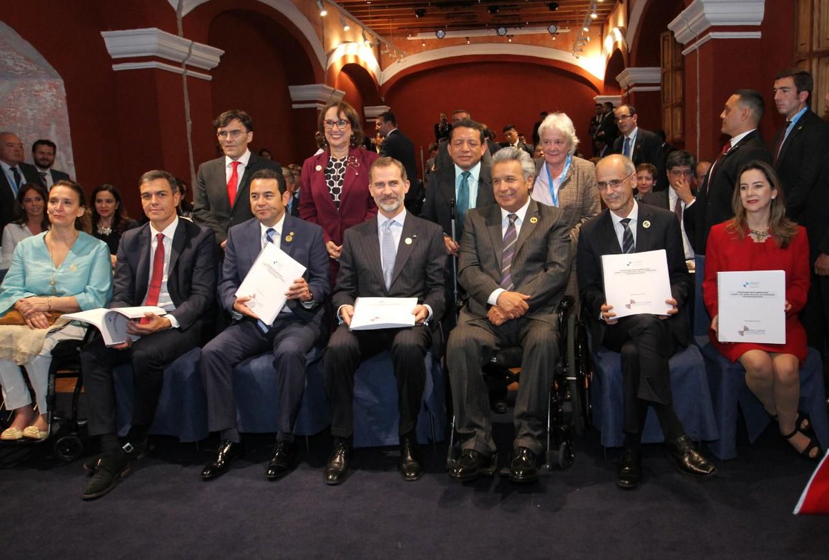 Lenin's tweet photo. ¡Qué orgullo ser uno de los 9 países que encabezan el Programa Iberoamericano sobre los Derechos de las Personas con Discapacidad! Vamos a compartir la experiencia adquirida con la Misión Manuela Espejo. Velaremos por los derechos de 90 millones de personas y su inclusión plena. https://t.co/8SNyzhKrEU