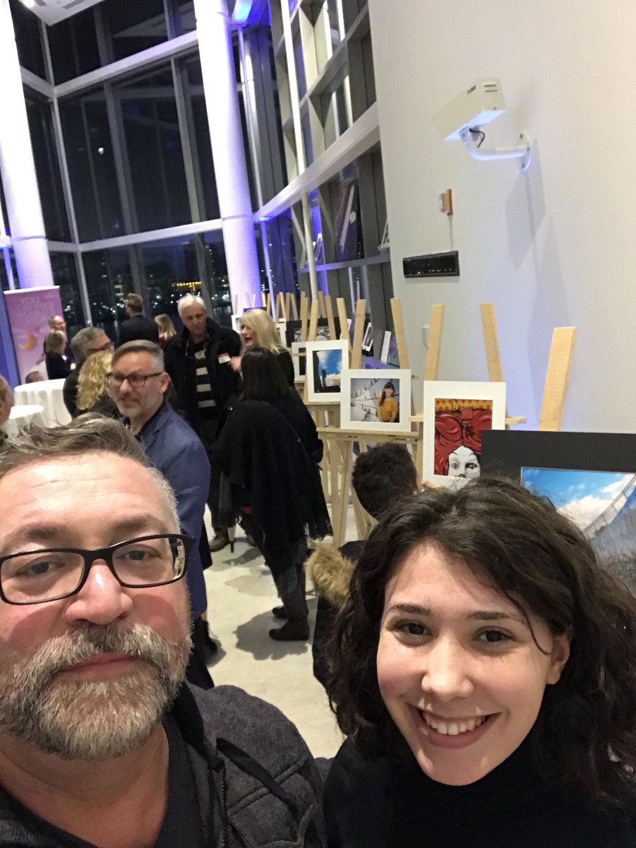 fourward2's tweet photo. Celebrating our amazing youth and their art!!! #wecas #Art Gallery of Windsor #amazing youth @wecas https://t.co/Y5VlT4dC6w