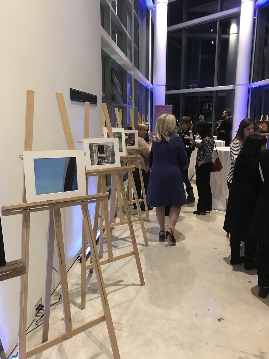 fourward2's tweet photo. Celebrating our amazing youth and their art!!! #wecas #Art Gallery of Windsor #amazing youth @wecas https://t.co/Y5VlT4dC6w