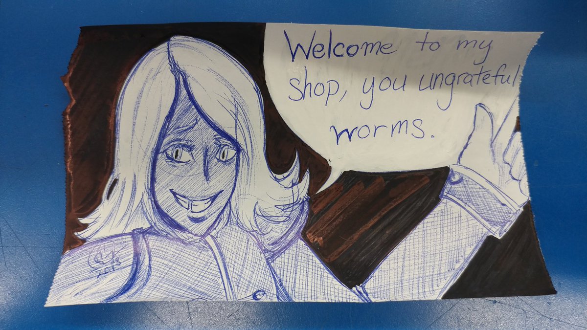 cg_omega's tweet photo. Just a couple of doodles on a snowy day at work
#KingdomHearts3 #DELTARUNE #doodle #CGOmega https://t.co/BvTAPZeXdn