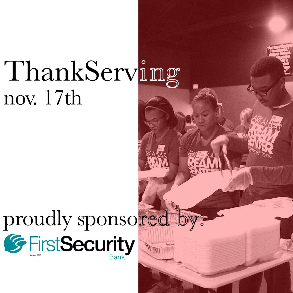 ARDreamCenter's tweet image. We are so thankful for our sponsors, First Security and Harps!! We are so thankful that we get to serve our communities, and it would be impossible without their incredible commitment to loving and serving others!