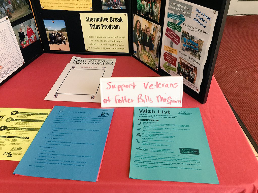 BSUFinLit's tweet photo. Impressive work being done by @BridgeStateU Community Service Center! @bsuserves @BSUVeteran @BSU_MRISJ @FrBillsMnSpring #ThisBSU https://t.co/PzSbZBH88v