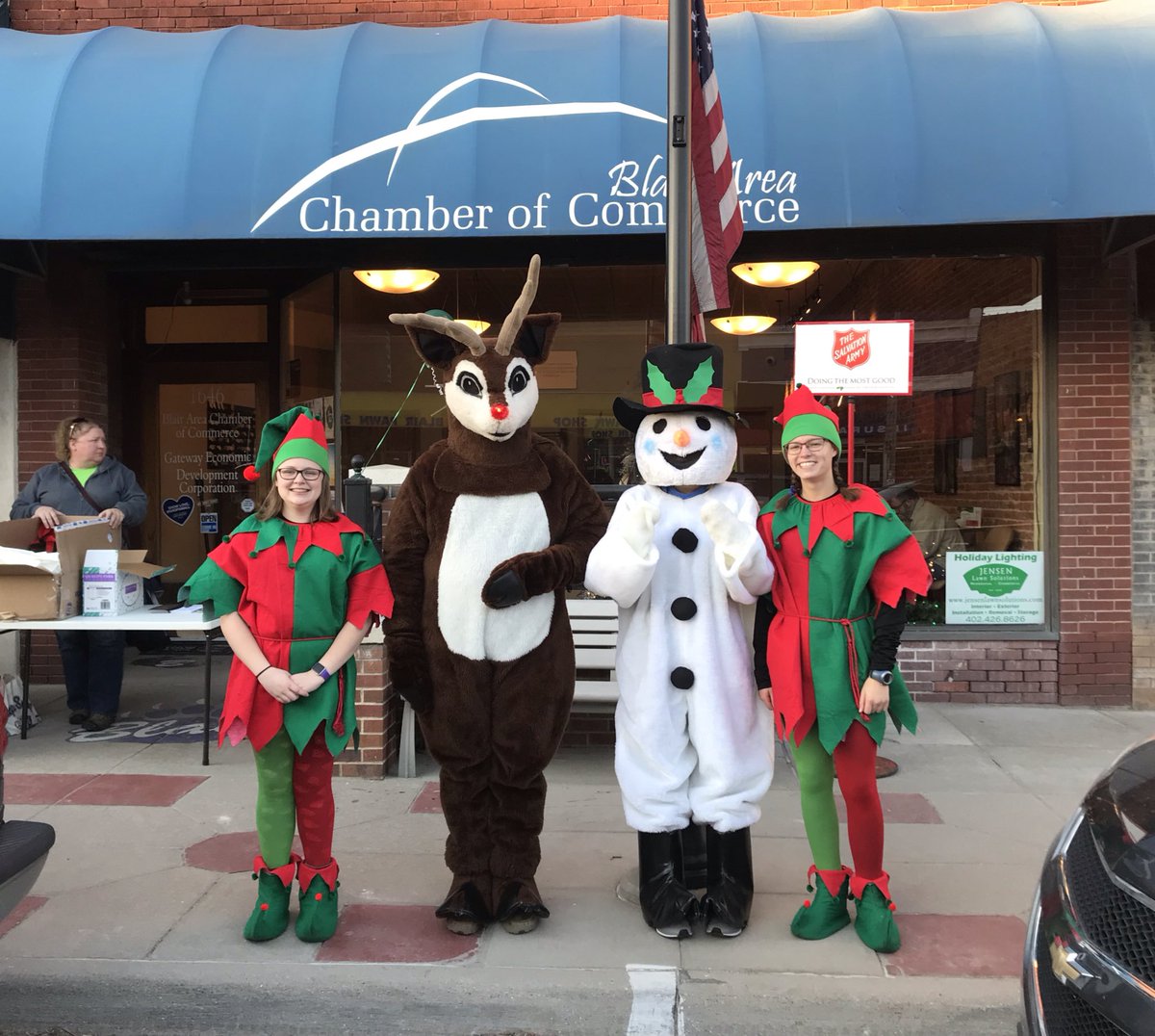 Blair FBLA is looking forward to the holidays! (And the time away from school)