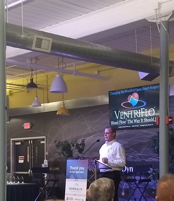 CandiceBenson's tweet photo. Hearing about incredible technology that will change the world of open heart surgery from @VentriFlo #Techout2018 https://t.co/p60AvLlabv