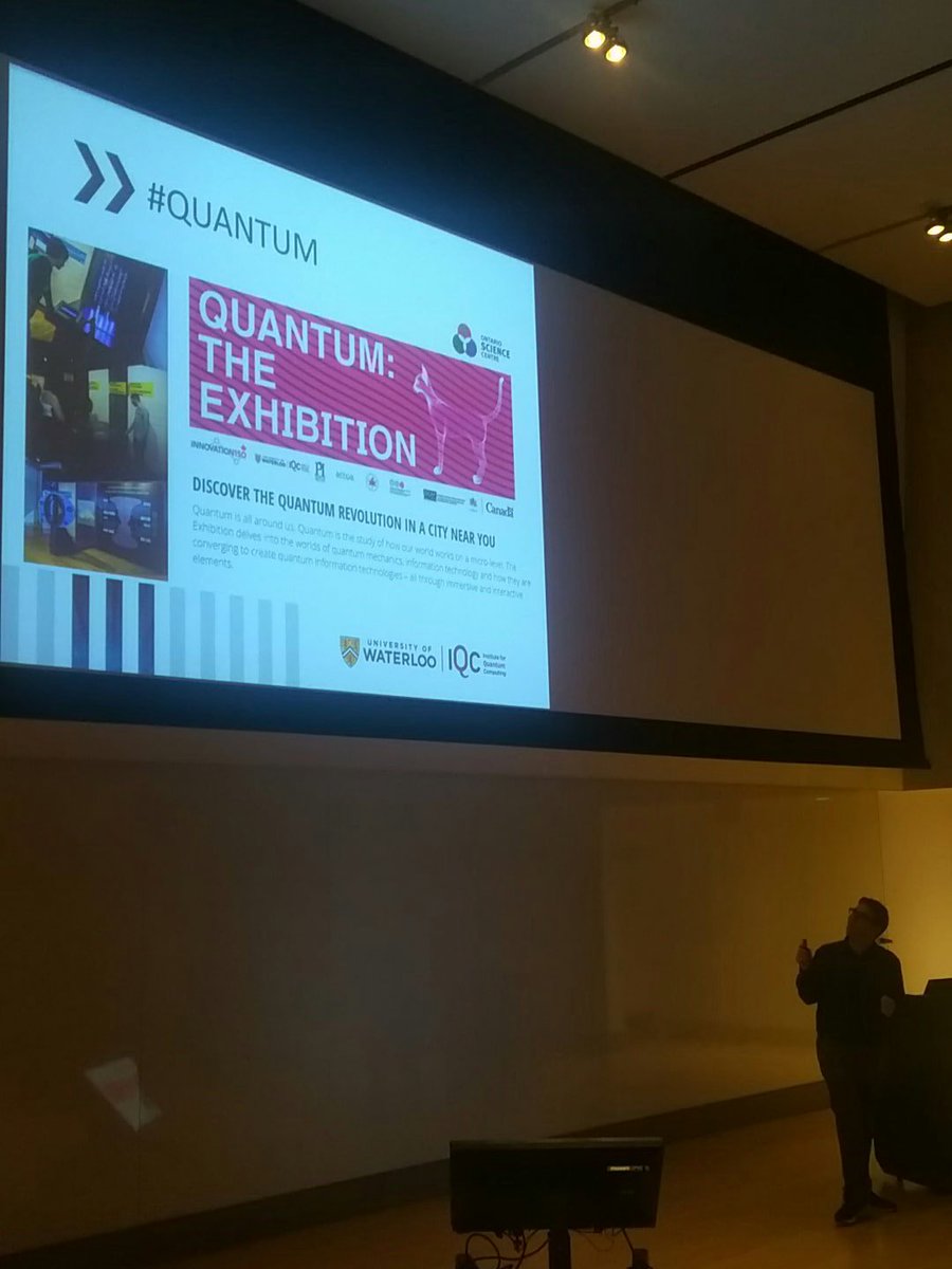 QuantumIQC's tweet photo. #Quantum is all around us. Have you seen #quantumTO at @OntScienceCtr yet? #EntangledTheSeries https://t.co/o8qFLVRI6K