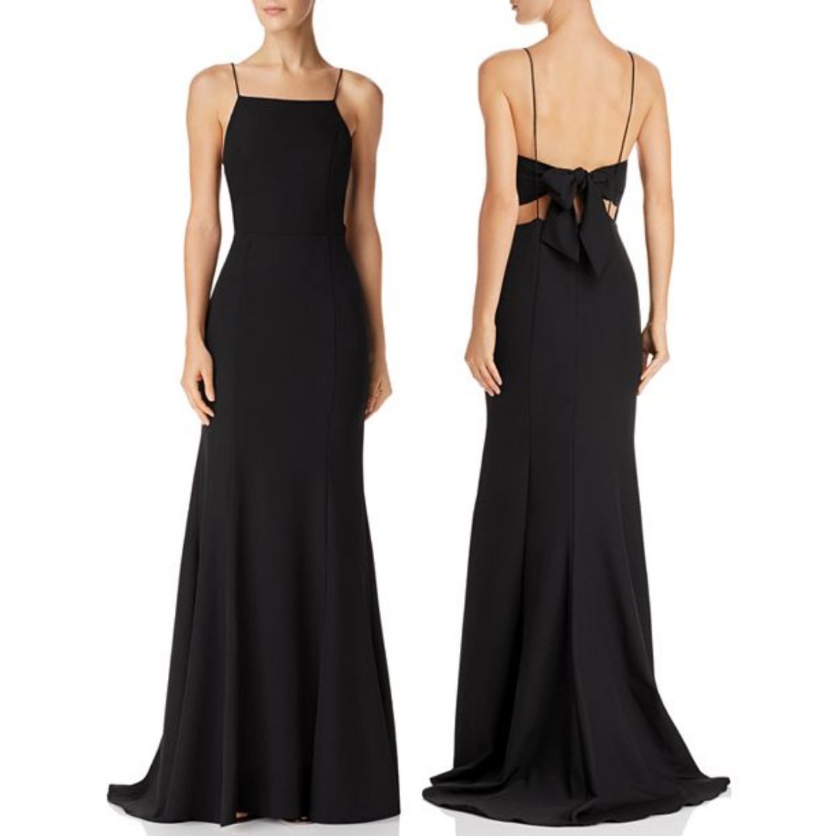 bloomingdales black gown
