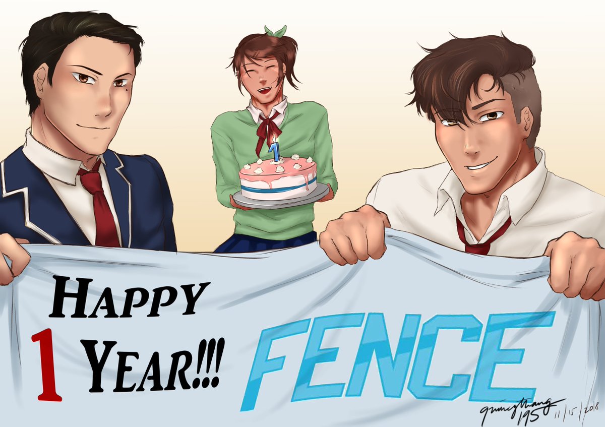 Happy 1 year anniversary! ❤️

#FenceComic