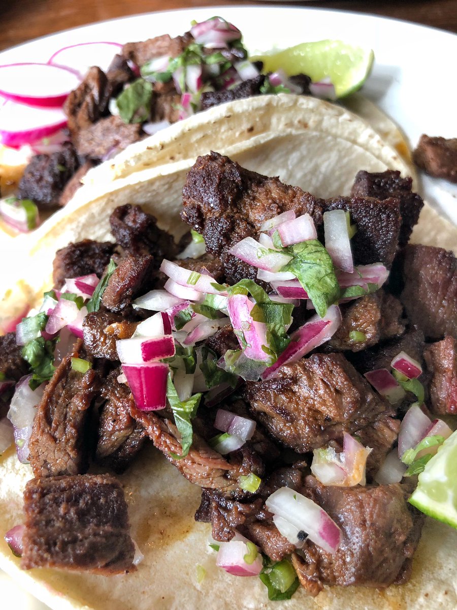 Have you tried our breakfast tacos? 🌮🌮🌮 Our grilled steak, cilantro, onion &amp; lime tacos on a corn tortilla are NEXT LEVEL. 😍