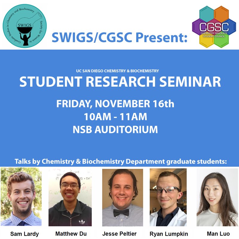 November 2018 UCSD Chemistry & Biochemistry