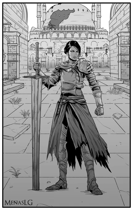 Ashen One, commission work 