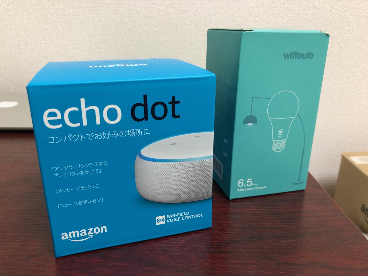 maztak_'s tweet photo. ใฐใฐใ๏ผๅฏใๆใซ้
้ใใใจใฏใชในใในๆฐๅ
#AmazonEcho #dot #MagicHue https://t.co/wZDDjaGIbH