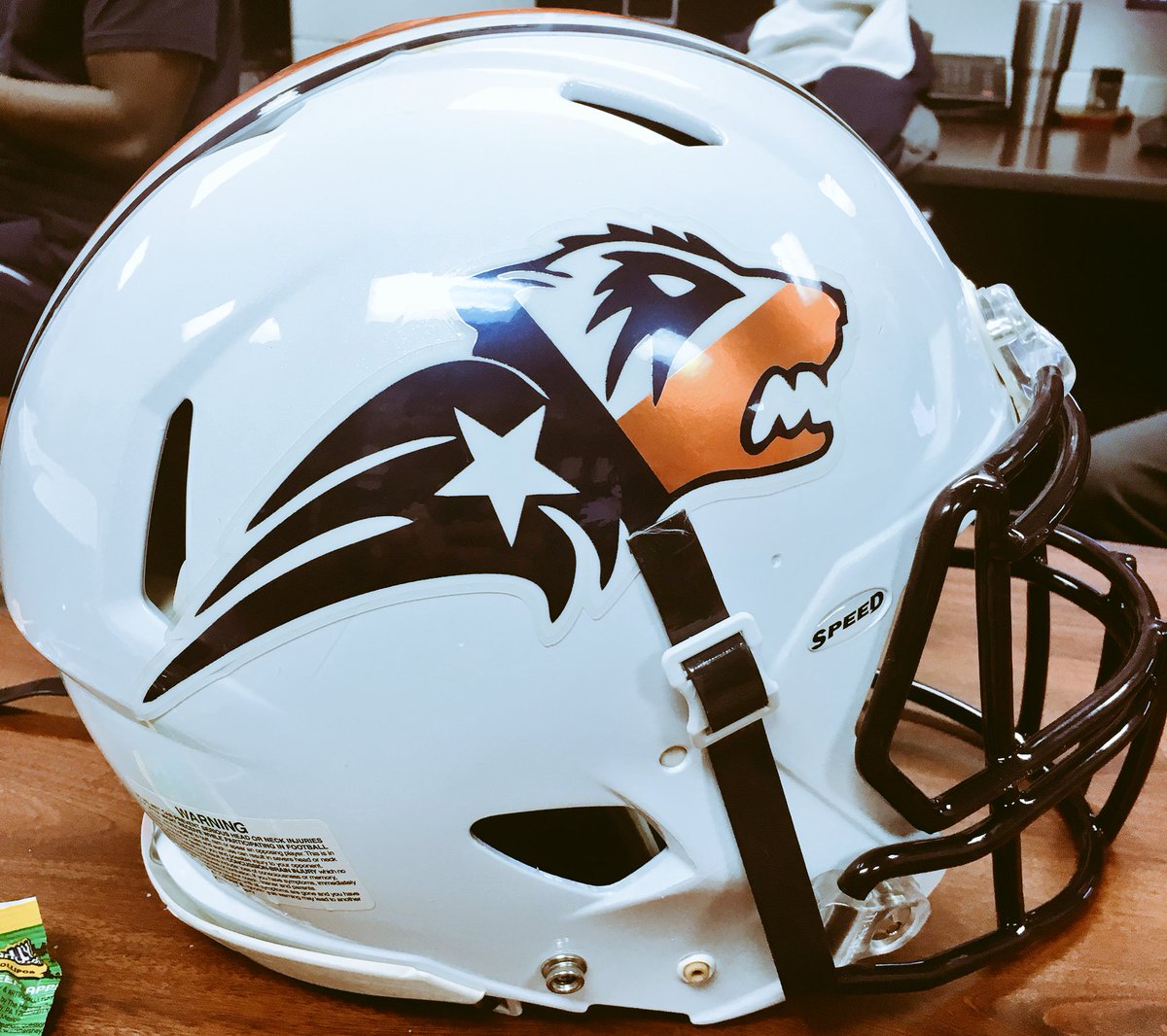 WakelandFTball's tweet photo. The hay’s in the barn... Excited to head out to Lancaster tomorrow for our Bi-District Championship game. We will be dawning our new decals! 👀 🔥💯 https://t.co/V4NxbrN8mA