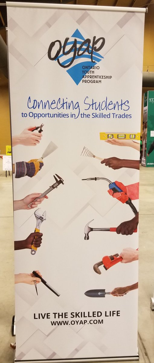 KentDairyEd's tweet photo. Final day of the #experiencetrades18 wrapped up. Organizers should be very proud of the event that was put on! @LKDSB @SCCDSB #chathamkent #trades #Apprenticeship #careers #agriculture #OYAP https://t.co/JtJVXg2J7J