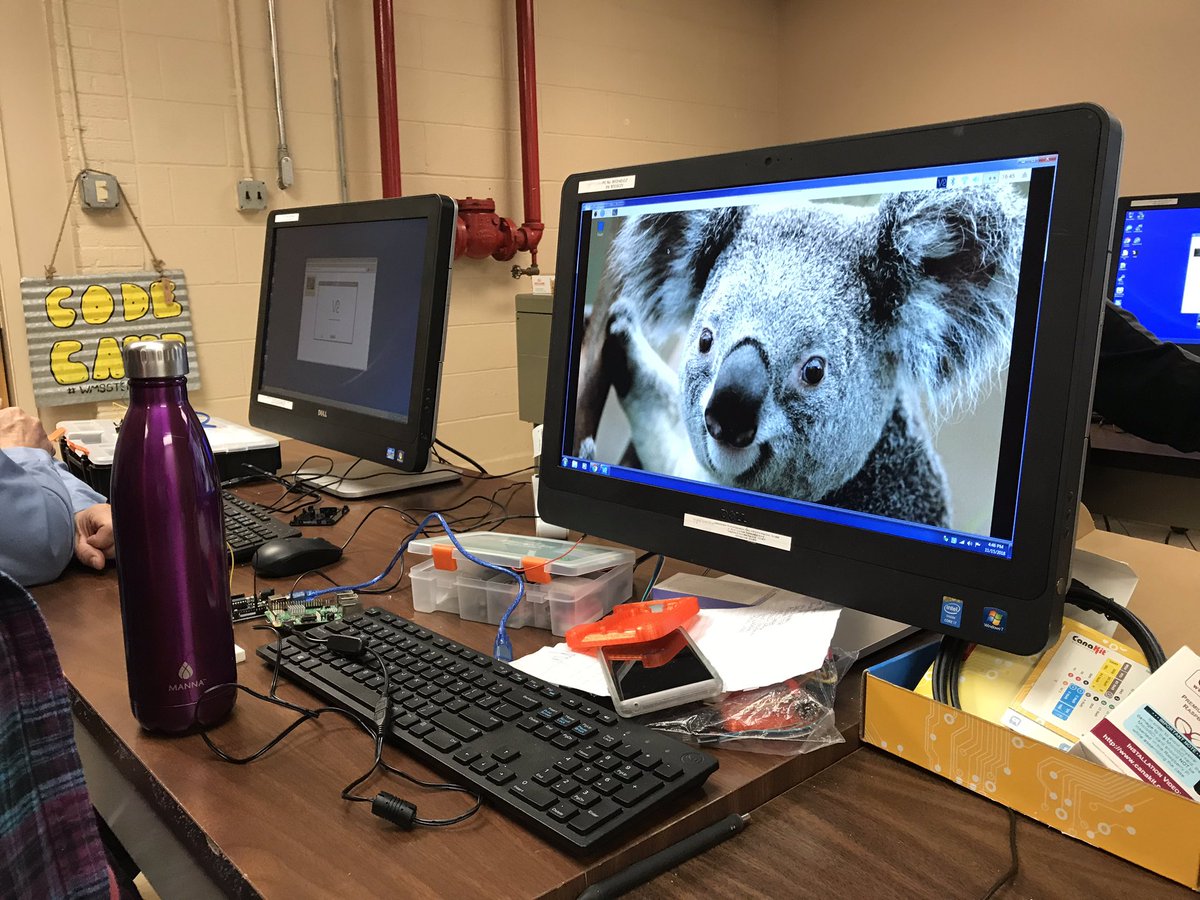 STEMisMyFuture's tweet photo. Final #AfterschoolAlliance #MESAinMesa @district51 @Raspberry_Pi class at @GJMakerspace tonight! Connecting our Pi’s to @arduino! #BlinkingLED #CodeCamp #STEMisMyFuture @100Kin10 @COSciTeachers @NationOfMakers @CoMakerHub @Lizhenrikson1 @MichaelW1968 @co_guy1 https://t.co/Icuq7wyWuQ
