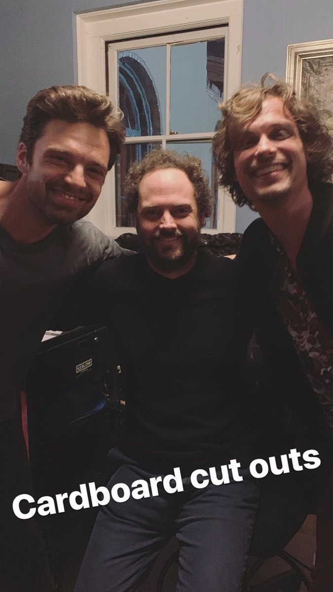 strwbrrypirate's tweet image. me: logically knows that matthew gray gubler &amp;amp; sebastian stan are in the same movie

also me: