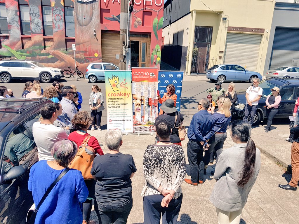 LopeyPen's tweet photo. We made it! What a crowd! #Vicvotes https://t.co/VTBKLSCqGH