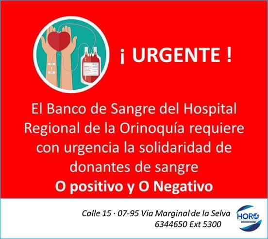 ronaldpmusic's tweet image. Ayudemos por esta noble causa; si eres tipo de sangre O positivo o negativo, ve al @HoroEse y di que vas a donar para el paciente Nelson Arango. Corre la voz @leo_puentes @JorgeDukeSuarez @lareporteria @YeseniaBayonaN @yopalpipe