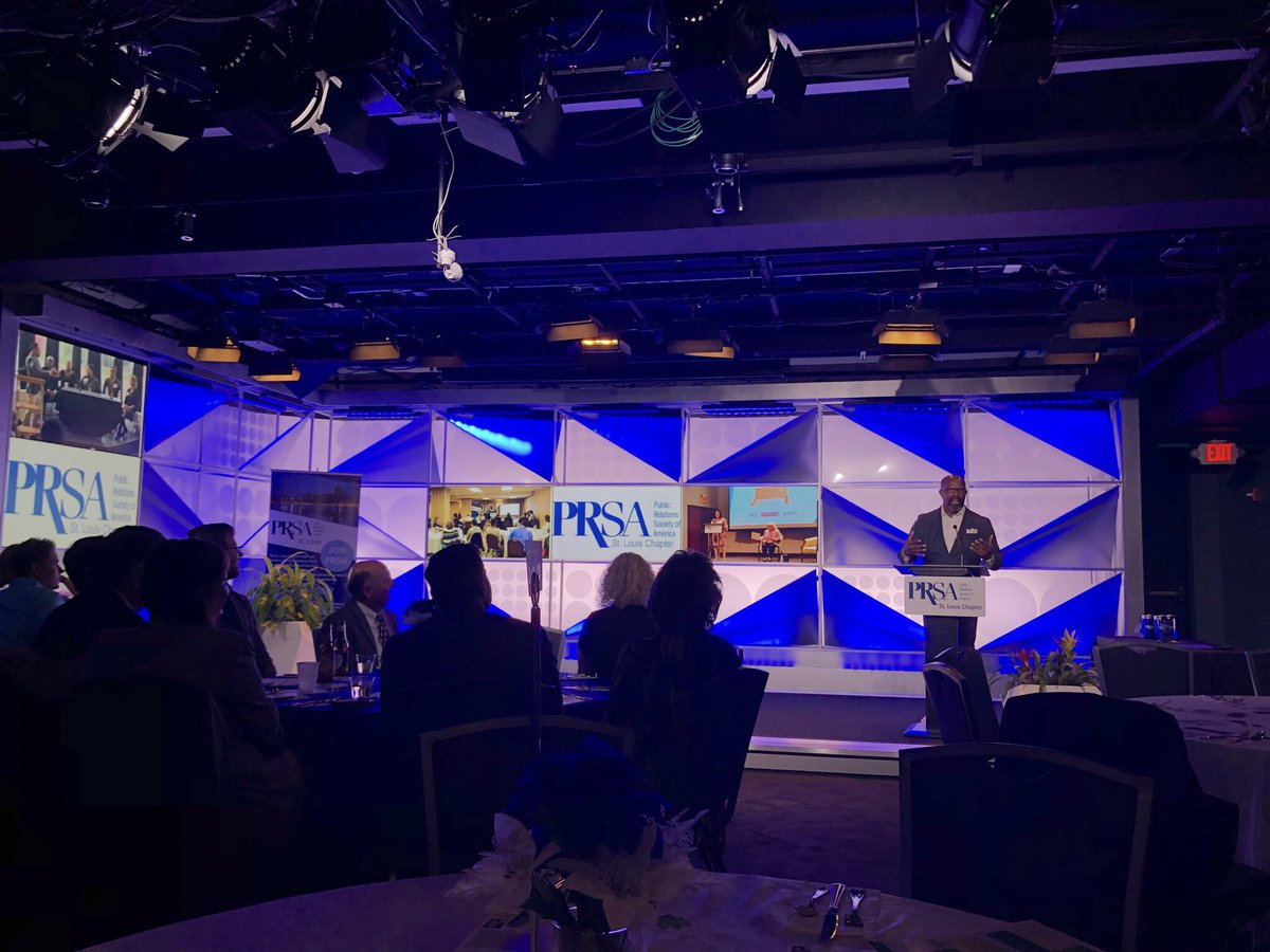 cityblockstl's tweet photo. Thank you @reneknottsports for joining us tonight for the @PRSAStL Impression Awards! #prsa #prsaimpressions https://t.co/doVSd3ojr2