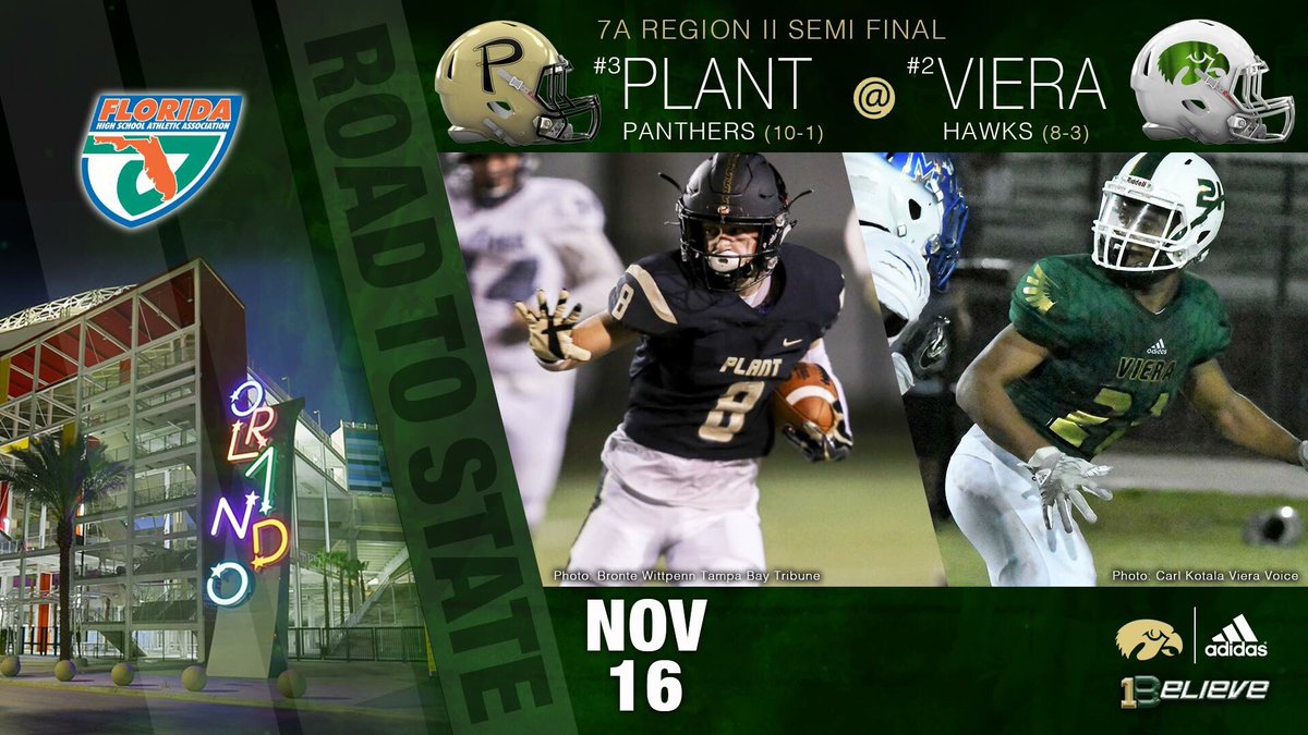 Garrett Lamp (@big_g_ofd) on Twitter photo Viera! Itโs time to fill the stands! Our <a href="/VieraHawks/">Viera Hawks Football</a> need YOU Tomorrow night at Home as they take on Plant HS! This will be a great game and we need the Hawks Nest #LOUD & #ROCKINโ! <a href="/HawkNationClub/">Hawk Nation</a> <a href="/VHS_HawkCheer/">VHS Hawk Cheer</a> <a href="/VieraVision/">Viera Vision</a> <a href="/VieraVoice/">Viera Voice</a> . Whatcha got?!?
Kick-Off at 7:30 Viera! Itโs time to fill the stands! Our <a href="/VieraHawks/">Viera Hawks Football</a> need YOU Tomorrow night at Home as they take on Plant HS! This will be a great game and we need the Hawks Nest #LOUD & #ROCKINโ! <a href="/HawkNationClub/">Hawk Nation</a> <a href="/VHS_HawkCheer/">VHS Hawk Cheer</a> <a href="/VieraVision/">Viera Vision</a> <a href="/VieraVoice/">Viera Voice</a> . Whatcha got?!?
Kick-Off at 7:30