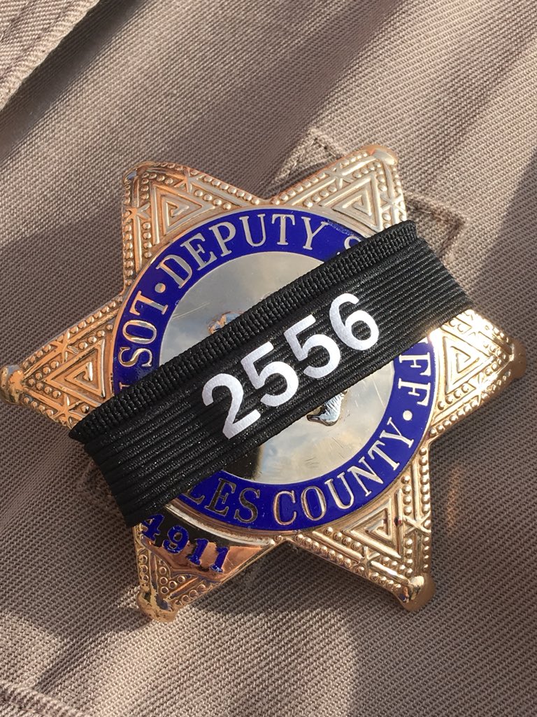LASDHQ's tweet photo. #LASD Paying our respects with agencies from across the state and beyond. We are proud to be a part of this family. Rest easy, Partner. Godspeed. https://t.co/ZmMWh6Bxpl