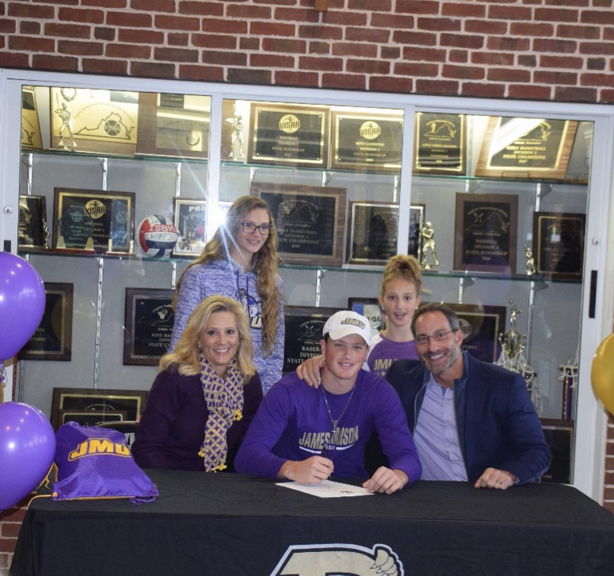 DMV Soccer (@dmvsoccer96) on Twitter photo Congrats to <a href="/pvisoccer/">Paul VI Soccer</a> & <a href="/mcleansoccer/">McLean Youth Soccer</a> standout <a href="/nate_paolozzi/">Nate Paolozzi</a> on signing his DI NLI to play for <a href="/JMUMSoccer/">JMU Men's Soccer</a> next year!
#RepDMV | <a href="/JMUSports/">James Madison Athletics</a> Congrats to <a href="/pvisoccer/">Paul VI Soccer</a> & <a href="/mcleansoccer/">McLean Youth Soccer</a> standout <a href="/nate_paolozzi/">Nate Paolozzi</a> on signing his DI NLI to play for <a href="/JMUMSoccer/">JMU Men's Soccer</a> next year!
#RepDMV | <a href="/JMUSports/">James Madison Athletics</a>