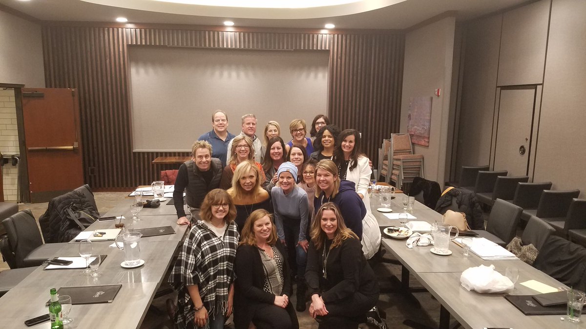 HSorensenFargo's tweet photo. It's almost showtime!! So proud of our team @ChristmasGiftFM #FashionAve18 #cgfm18 https://t.co/rxcjVz24FX