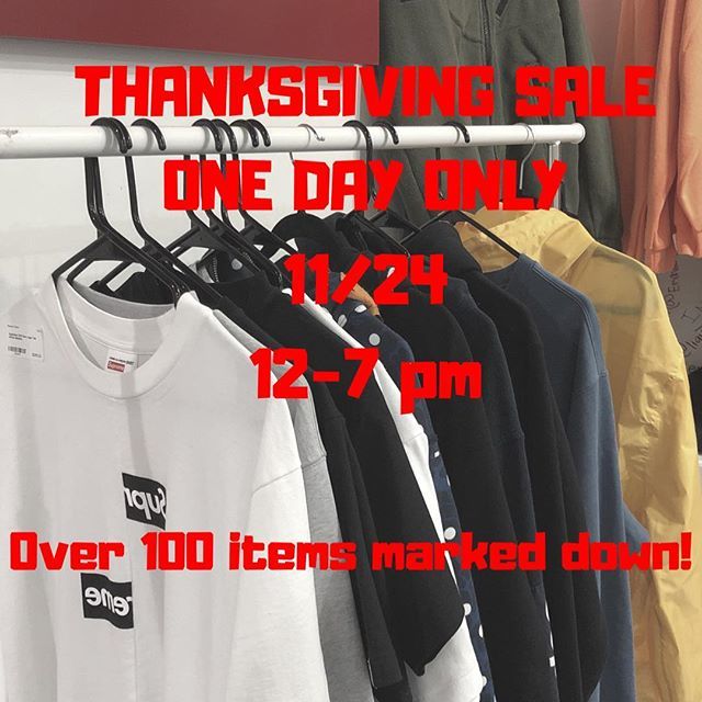 restockstore's tweet image. 🚨ONE DAY SALE 🚨
Supreme, Bape, Jordan’s, Yeezys and more! All priced to sell. 11/24 12-7pm. Don’t miss out! ift.tt/2RU5ifL