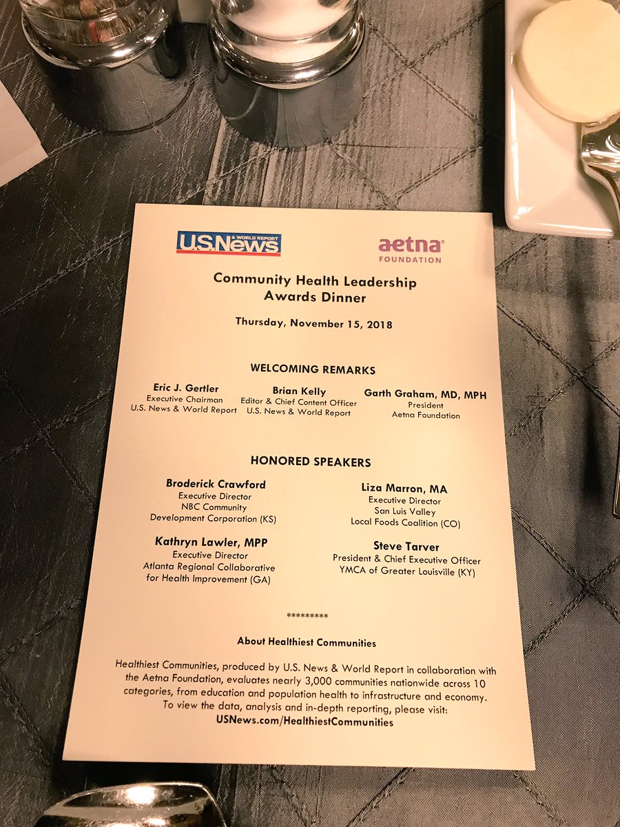 iamkasmer's tweet photo. ... And now we celebrate the community leaders who are making a difference! @USNHoT l #USNHoT https://t.co/90MSkQ0tln