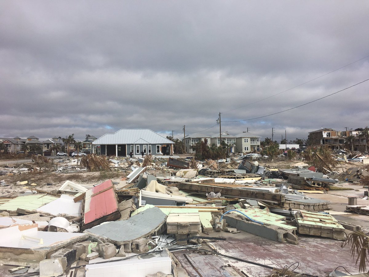 Omar Villafranca On Twitter Our Cbsnews Team Reported 5 Weeks Ago From Mexicobeach When Hurricanemichael Hit We Went Back Today Here Are Some Then And Now Pics Cbseveningnews Https T Co Wemd1okmp2